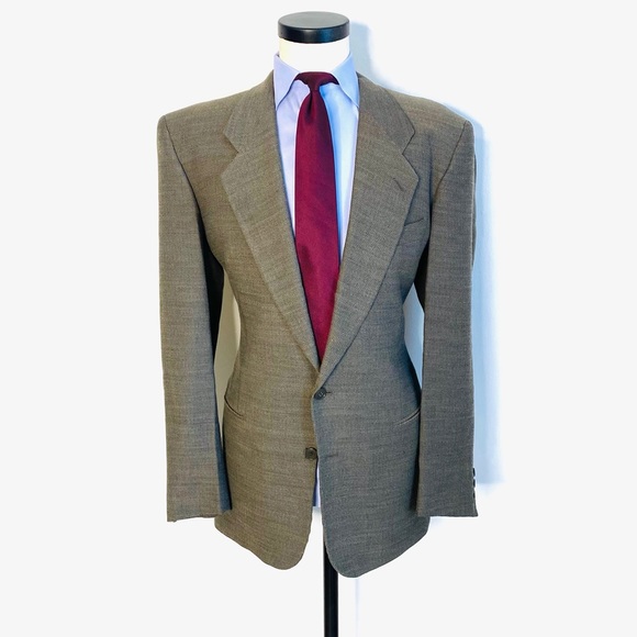 Giorgio Armani Other - Giorgio Armani Linen Wool Blend Tweed Style Blazer
